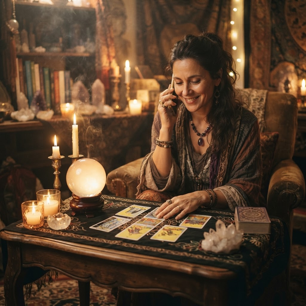 Medium, paragnost en tarotist raadplegen bij Omina Online